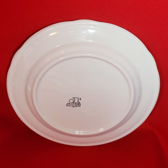 Vintage Jackson Yellow Roses Babys Breath Decorative Plate - Picture 5 of 11